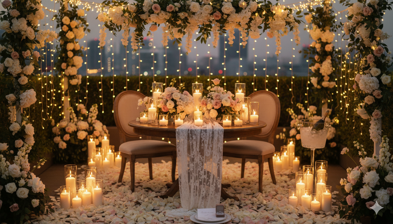 Engagement party decoration by Pedicuresspedicu